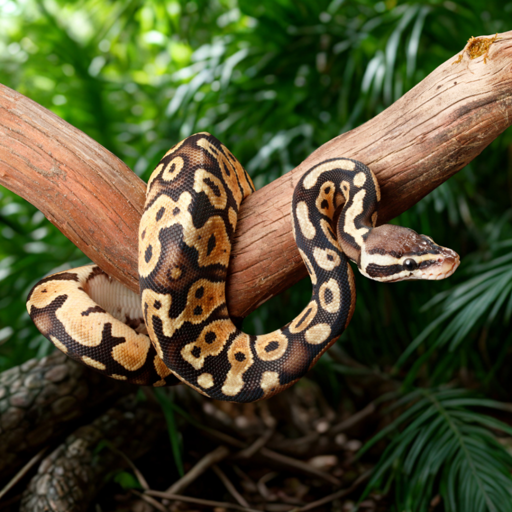 Python royal Python regius
