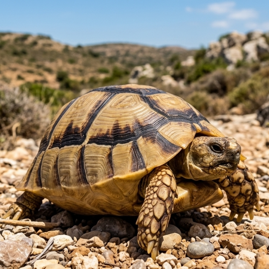 Tortue d'Égypte Testudo kleinmanni