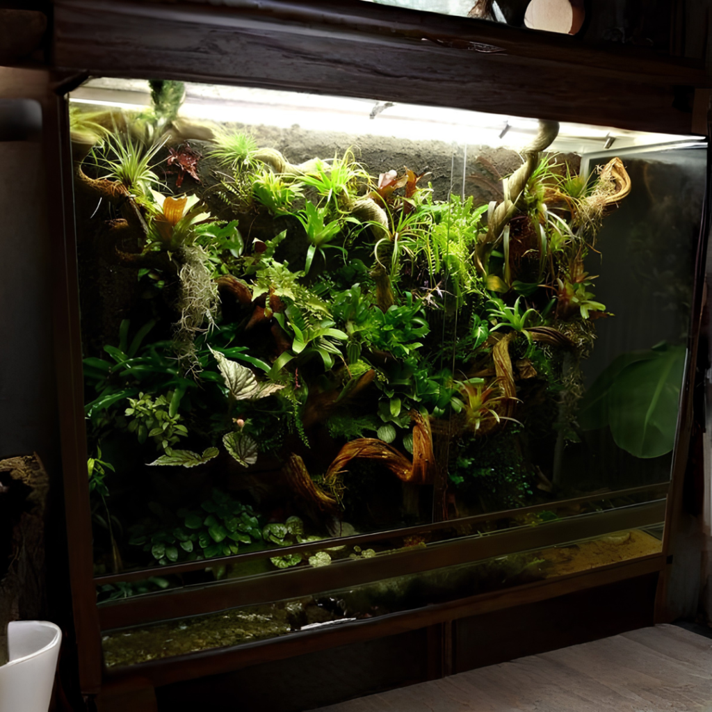 reptiles pour terrarium tropical